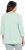 Ulla Popken Metallic Lettering 3/4 Sleeve Tee Mint Green - Tricouri imprimate pentru femei - 