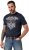 JP1880 AC/DC Black Ice T-Shirt Navy - Tricouri cu trupe - Tricouri cu formații rock