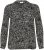 Kaffe Curve Mila Ami Bluză Negru/Turtledove - Bluze & tunici - 