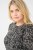 Kaffe Curve Mila Ami Bluză Negru/Turtledove - Bluze & tunici - 