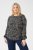 Kaffe Curve Mila Ami Bluză Negru/Turtledove - Bluze & tunici - 
