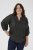Kaffe Curve Luisa Blouse Black Deep - Bluze - 