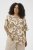 Kaffe Curve Marla Blouse Oak Chalk Leaf - Bluze - 