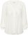 Kaffe Curve Lana Frill Blouse White - Bluze - 