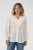 Kaffe Curve Lana Frill Blouse White - Bluze - 