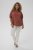 Kaffe Curve Neela Off-Shoulder Blouse Henna Brown - Bluze & tunici - 