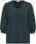 Kaffe Curve Pippi Blouse 3/4 Sleeve Magical Forest Green - Bluze & tunici - 
