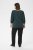 Kaffe Curve Pippi Blouse 3/4 Sleeve Magical Forest Green - Bluze & tunici - 
