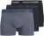 Jack & Jones jeremiah Solid Trunks 3-Pack Navy Blazer - Lenjerie intimă & costum baie - Lenjerie Intimă Bărbați Mărimi Mari