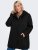 Only Carmakoma Sedona Light Coat Black - Paltoane de iarnă - 