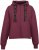 Nora Mikken GERTRUD Cropped Hoodie Burgundy - Pulovere & hanorace - 