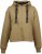 Nora Mikken GERTRUD Cropped Hoodie Camel - ÎMBRĂCĂMINTE FEMEI XS-XXL - 