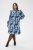 Kaffe Curve Sasja Rochie Blue Snake Flower - Rochii - 