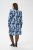 Kaffe Curve Sasja Rochie Blue Snake Flower - Rochii - 