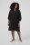 Kaffe Curve Dina Dress Black Deep - Rochii midi - 