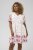 Kaffe Curve Rosa Mini Dress White Rose Border Flower - Rochii mini - 