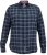D555 Luton Checked Flanell Shirt Navy - Cămăși - Cămăși Bărbați Mărimi Mari