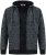 Duke Fareham Bonded Sherpa Lining Knitted Hoodie Grey - Pulovere & hanorace - Pulovere & Hanorace Bărbați Mărimi Mari