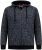 Duke Fareham Bonded Sherpa Lining Knitted Hoodie Grey - Pulovere & hanorace - Pulovere & Hanorace Bărbați Mărimi Mari
