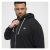 North Latitude Cardigan Hoodie Black - Pulovere & hanorace - Pulovere & Hanorace Bărbați Mărimi Mari