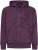 Kam Jeans 7082 Garment DYE with Zipper Hoodie Purple - Pulovere & hanorace - Pulovere & Hanorace Bărbați Mărimi Mari