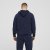 North Latitude Denim Hooded Full-Zip Sweatshirt Navy TALL - TALL pulovere - 