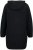 Ulla Popken Teddy Fleece Hooded Zip Neck Sweatshirt Black - Pulovere & hanorace - 