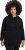 Ulla Popken Teddy Fleece Hooded Zip Neck Sweatshirt Black - Pulovere & hanorace - 