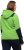 Ulla Popken Contrast Inserts Sweater Knit Hoodie Light Green - Pulovere & hanorace - 