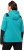 Ulla Popken Contrast Inserts Sweater Knit Hoodie Aquamarine - Pulovere & hanorace - 