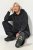 Ulla Popken Sweater Knit Fleece Hoodie Black - Pulovere & hanorace - Bluze, Hanorace & Tricotaje Comode