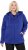 Ulla Popken Sweater Knit Fleece Hoodie Capri Blue - Pulovere & hanorace - 