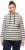 Ulla Popken Stripe Print Loungewear Hoodie Chalk - Pulovere & hanorace - 