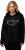 Ulla Popken City Name Graphic Hoodie Black - Pulovere & hanorace - 
