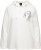 Ulla Popken Face Graphic Long Sleeve Hoodie Off-White - Pulovere & hanorace - 