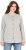 Ulla Popken Cable Knit Long Sleeve Hoodie Light Grey Melange - Pulovere & hanorace - 