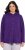 Ulla Popken Cable Knit Long Sleeve Hoodie Deep Violet - Pulovere & hanorace - 