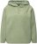 Ulla Popken Teddy Plush Long Sleeve Hoodie Sage Green - Pulovere & hanorace - 
