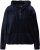 Ulla Popken Corduroy Hoodie Navy - Pulovere & hanorace - 