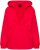 Ulla Popken Plunge Neck Long Sleeve Hoodie Salsa Red - Pulovere & hanorace - 