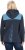 Ulla Popken Waffle Pique Contrast Color Hoodie Navy - Pulovere & hanorace - 
