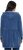 Ulla Popken Indigo Dyed Flounce Panel Hoodie Blue - Pulovere & hanorace - 
