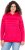 Ulla Popken Oversized Striped Long Sleeve Hoodie Lychee - Pulovere & hanorace - 