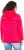 Ulla Popken Oversized Striped Long Sleeve Hoodie Lychee - Pulovere & hanorace - 