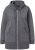 Ulla Popken Decorative Seam Zip-Up Hoodie Graphite Grey - Pulovere & hanorace - 