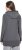 Ulla Popken Decorative Seam Zip-Up Hoodie Graphite Grey - Pulovere & hanorace - 
