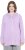 Ulla Popken Decorative Seam Zip-Up Hoodie Lavender - Pulovere & hanorace - 