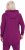 Ulla Popken Contrast Piping Zip-Up Hoodie Pink Berry - Pulovere & hanorace - 
