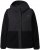 Ulla Popken Mixed Texture Hoodie Black - Pulovere & hanorace - 