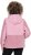 Ulla Popken Mixed Texture Hoodie Wildberry - Pulovere & hanorace - 